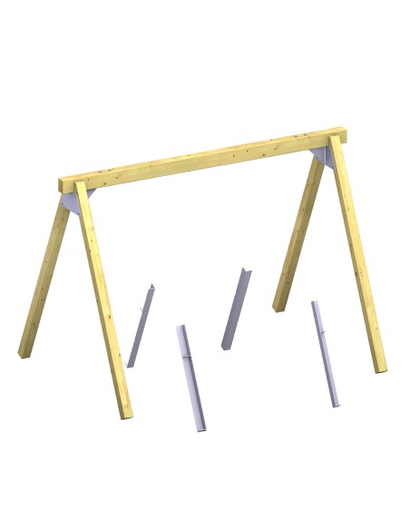 Balançoire de jeux publics