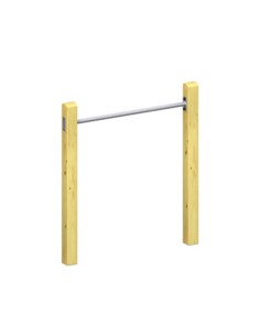 Kit de 1 barre fixe pour aire de jeux publique
