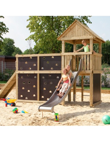 Paroi d'escalade pour bas de pont (2pcs)