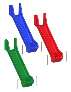 Toboggan pour aire de jeux publique