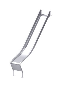 Toboggan en inox pour aire de jeux publique