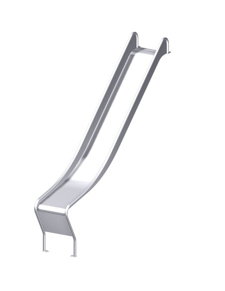 Toboggan en inox pour aire de jeux publique