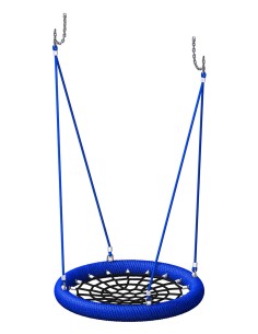 Balançoire ronde de style nid pour jeux publics