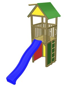 Aire de jeux enfants - Multicolore 4