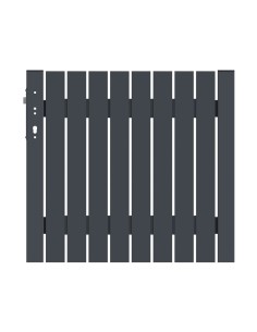 Aluminium voortuin poortje 2