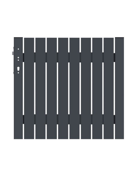 Portillon de jardin en aluminium