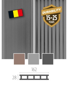 Terrasse en bois composite Wezembeek