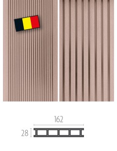 Houtcomposietterras Wezembeek 2