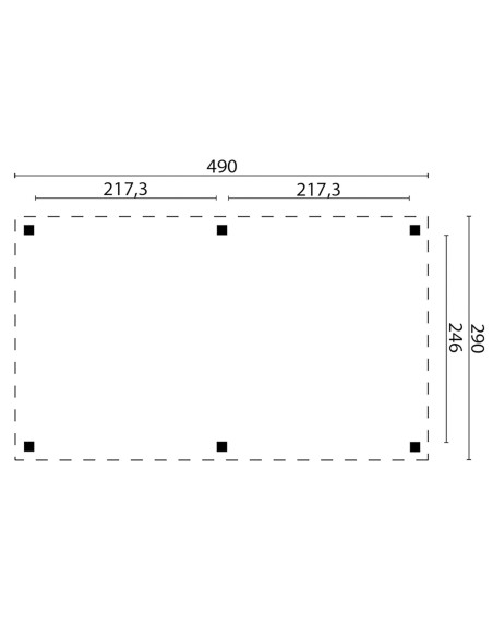 Overdekte bergruimte