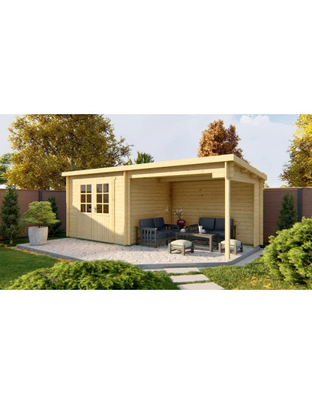 Abris de jardin à toit plat