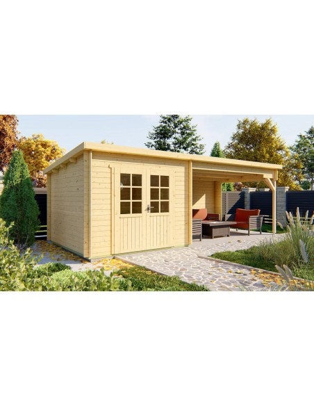 Tuinhuisjes met plat dak