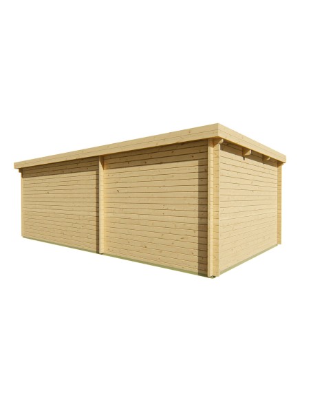 Tuinhuisje met grote overkapping