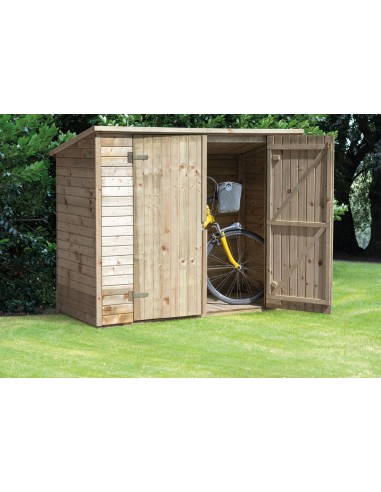 Abri vélo en bois