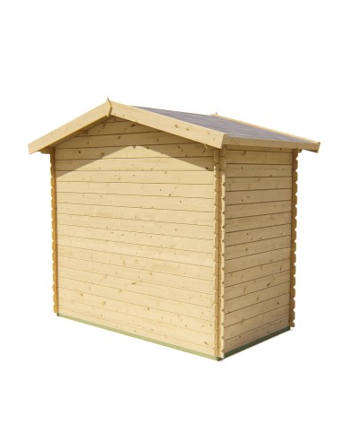 Klein tuinhuisje met dubbele deur