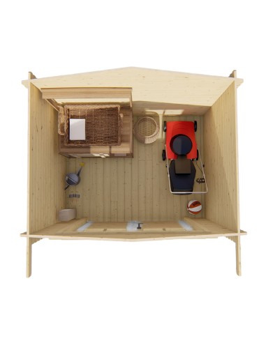 Simple petit abri de jardin