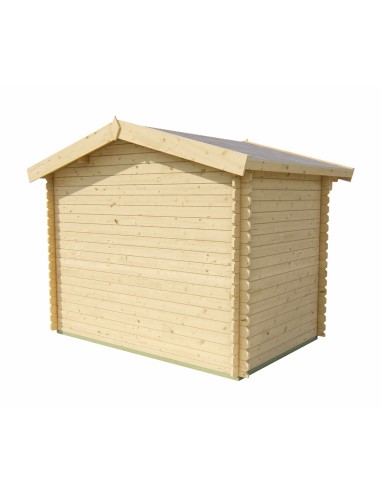 Tuinhuisje met dubbele glazen deur