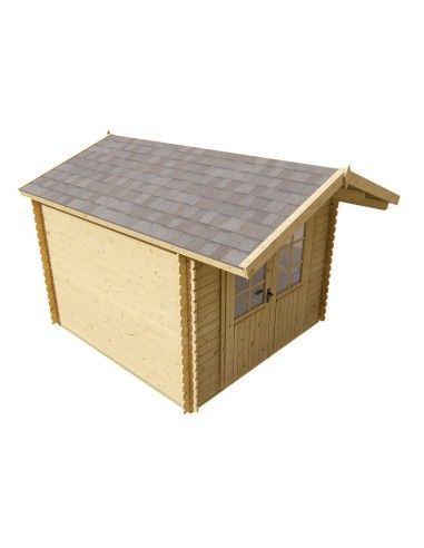 Mooi tuinhuisje met dubbele glazen deur