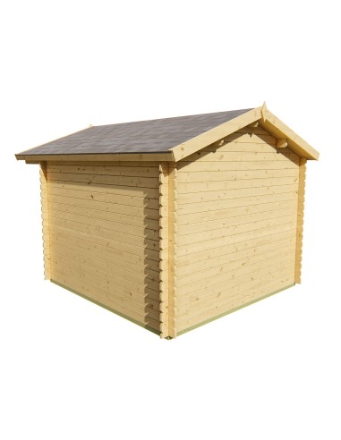 Mooi tuinhuisje met dubbele glazen deur