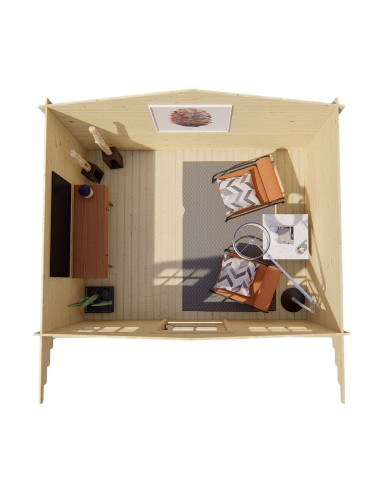 Abri de jardin en bois Vilvorde