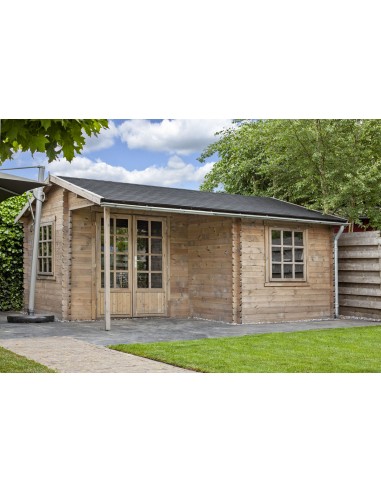 Abri de jardin avec auvent