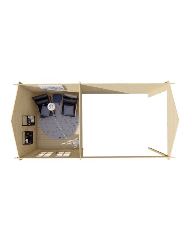 Hout tuinhuisje Zaventem