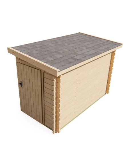 Grote aanbouw voor tuinhuisjes