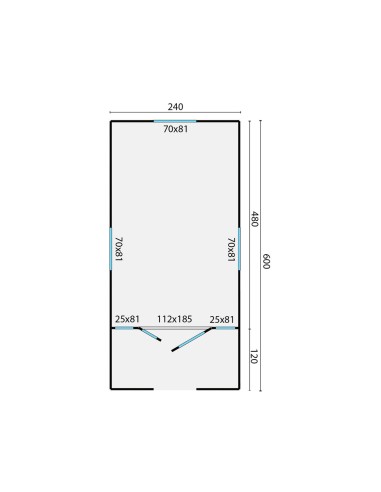 Roulotte en bois a vendre