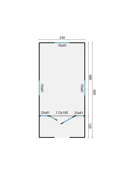 Roulotte en bois a vendre