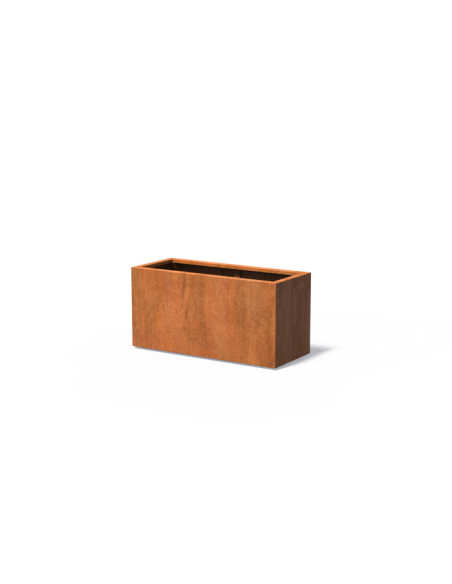Cortenstaal bloembak rechthoekig