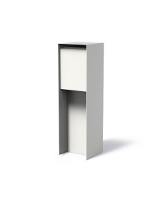 Boîte aux lettres en acier Corten ou aluminium 2