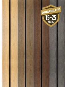 WEO 60 houtcomposiet gevelbekleding