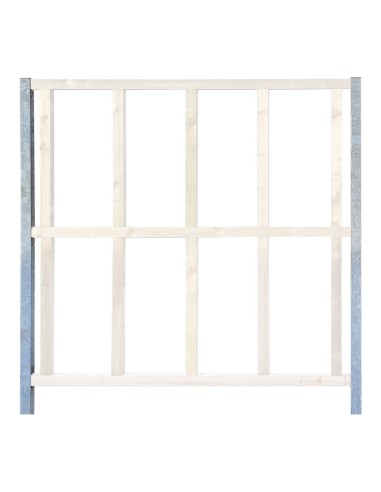 Poteau galvanisé pour palissade