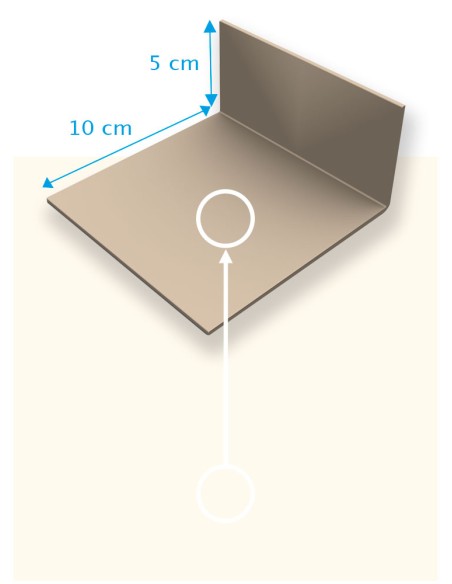 Profilé de cornière PVC 5 pc.