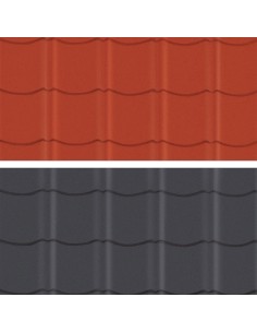 Panneau tuiles métalliques