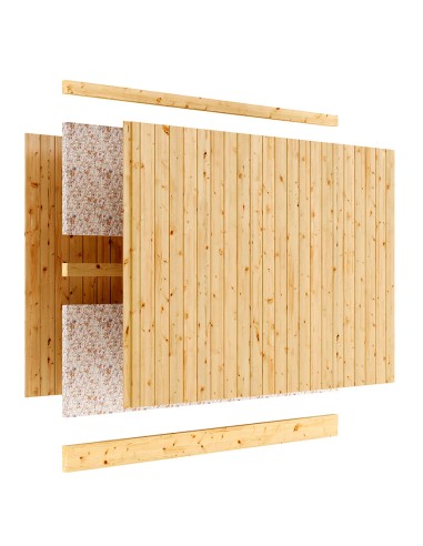 Mur de jardin anti-bruit réflectif