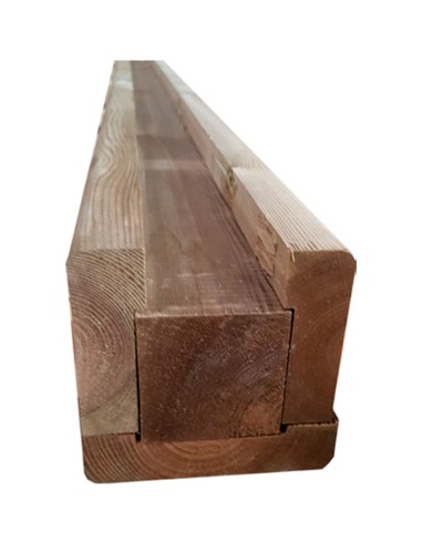 Gleufpalen voor anti-zweetwand