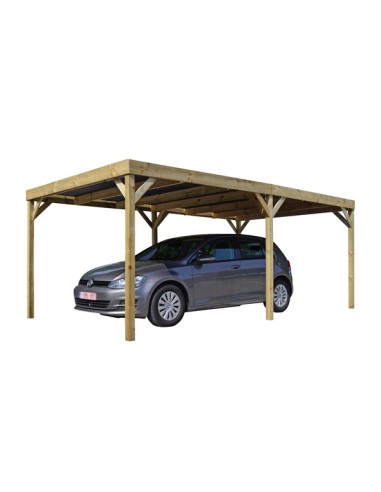 Carport voiture 3x5,4 mètres