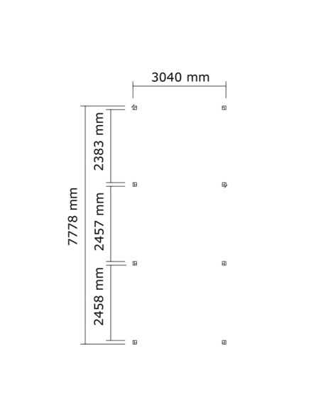 Carport voor camper 3x7,8 meter