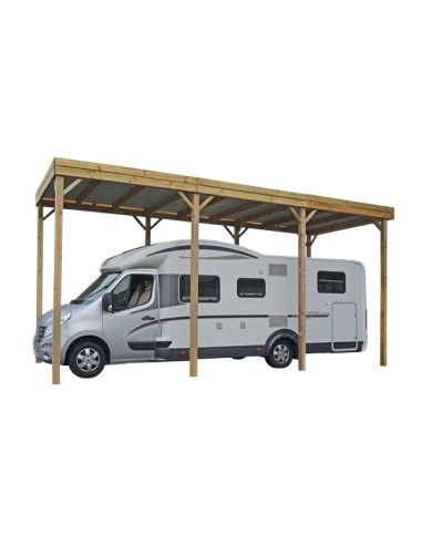 Carport pour camping-car 3x7,8 mètres