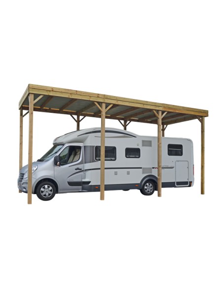 Carport voor camper 3x7,8 meter
