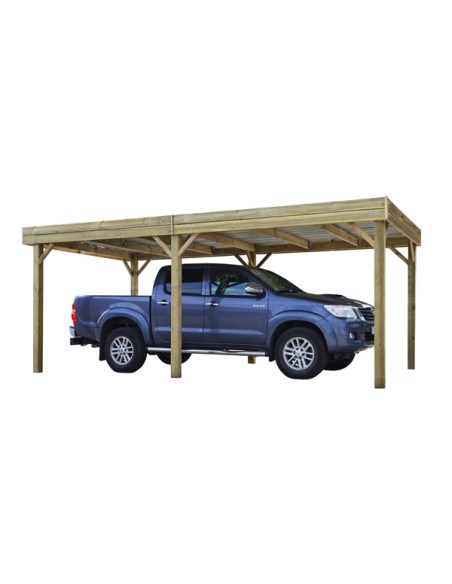 Carport voor 4x4 - 3x5,8 meter
