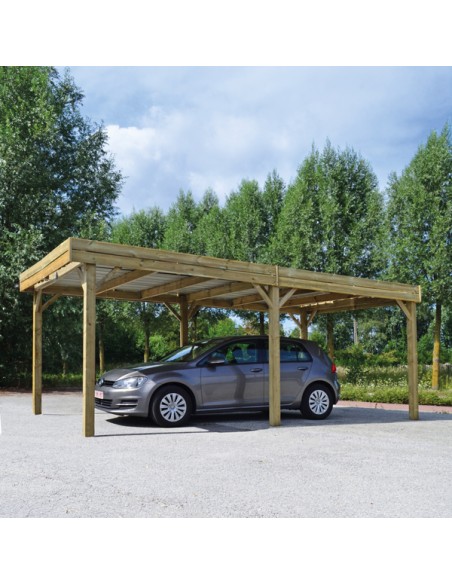 Carport voor 4x4 - 3x5,8 meter