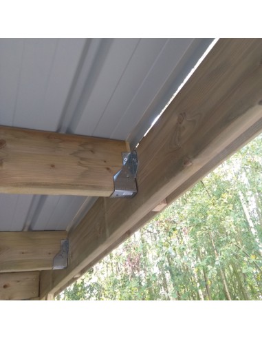 Carport large pour 2 voitures 6x5,5 mètres