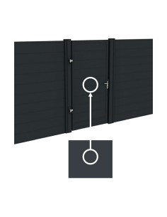 Aluminium tuindeur 2