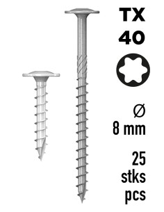 HBS constructieschroeven - 8 mm