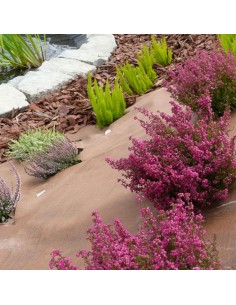 Bâche anti-mauvaises herbes pour terrasse