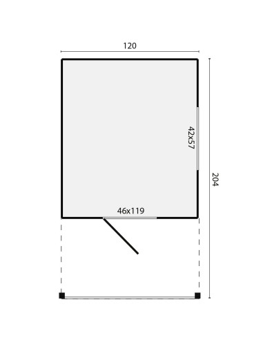 Cabane en hauteur pour enfant