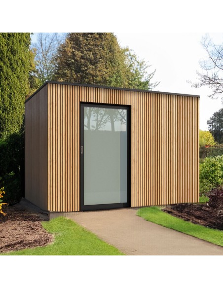 Petit abri de jardin en bois composite coextrudé