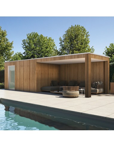 Tuinhuisje van thermowood