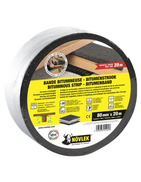 Bitumenstrook voor draagbalken